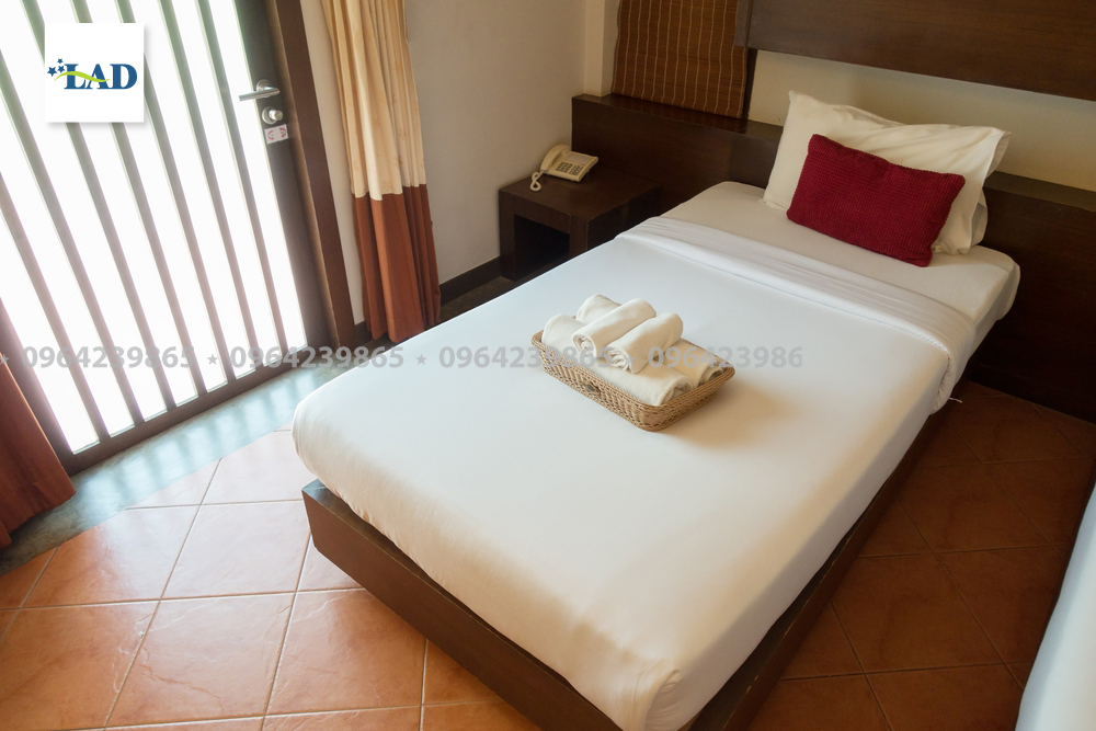 mẫu ga giường màu trắng