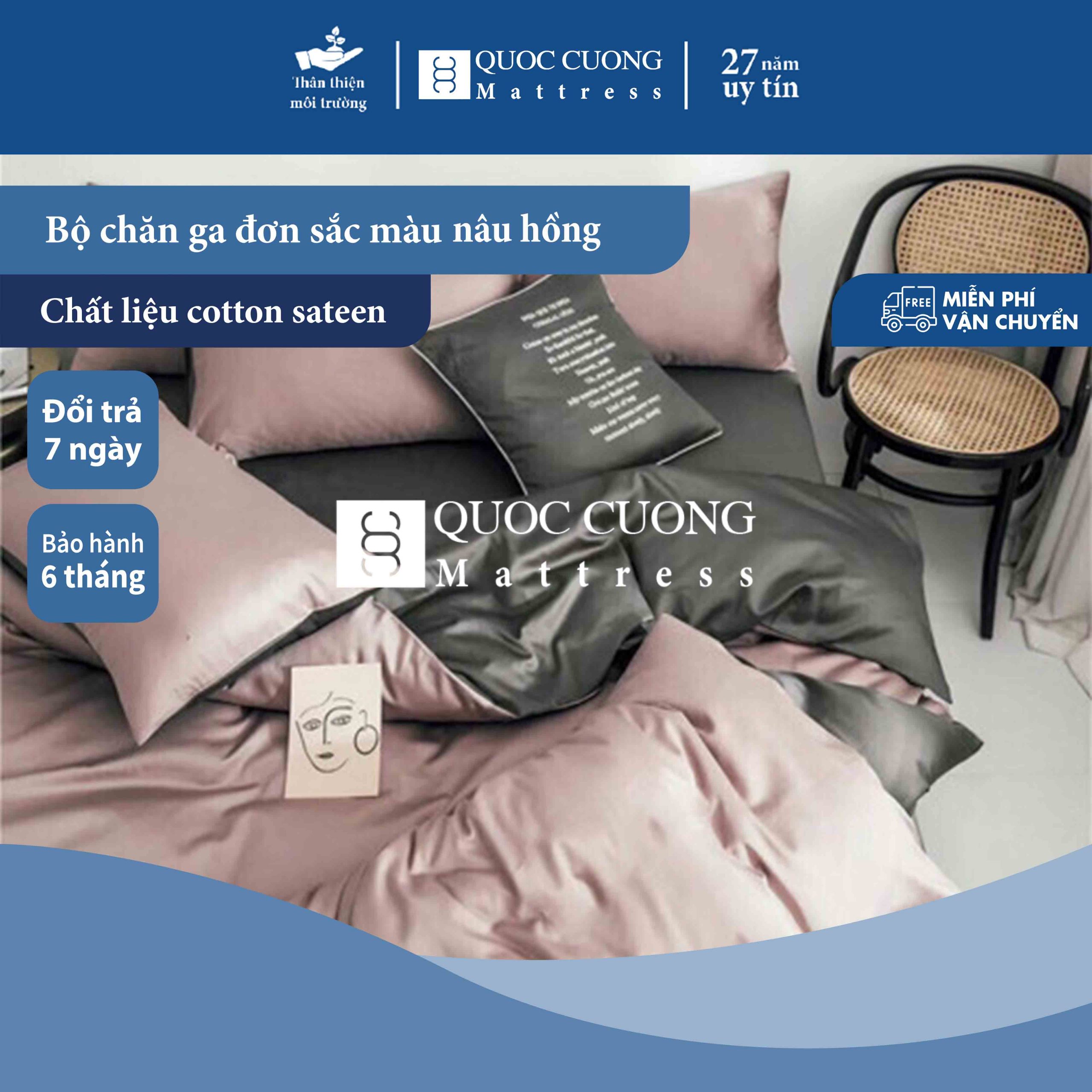 Chăn Ga Gối Cotton Lụa