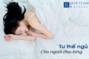 Tư Thế Ngủ Cho Người đau Lưng